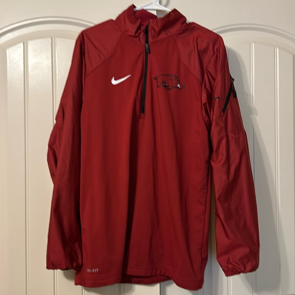 Men’s 3/4 zip Nike Razorback pullover size small
